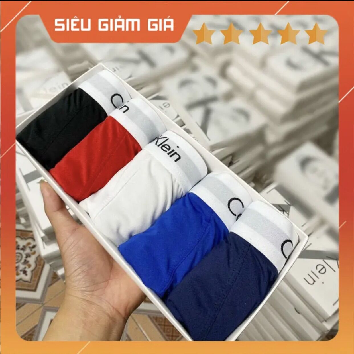 ️ Quần lót nam boxer, quần sịp nam co giãn , Quần lót