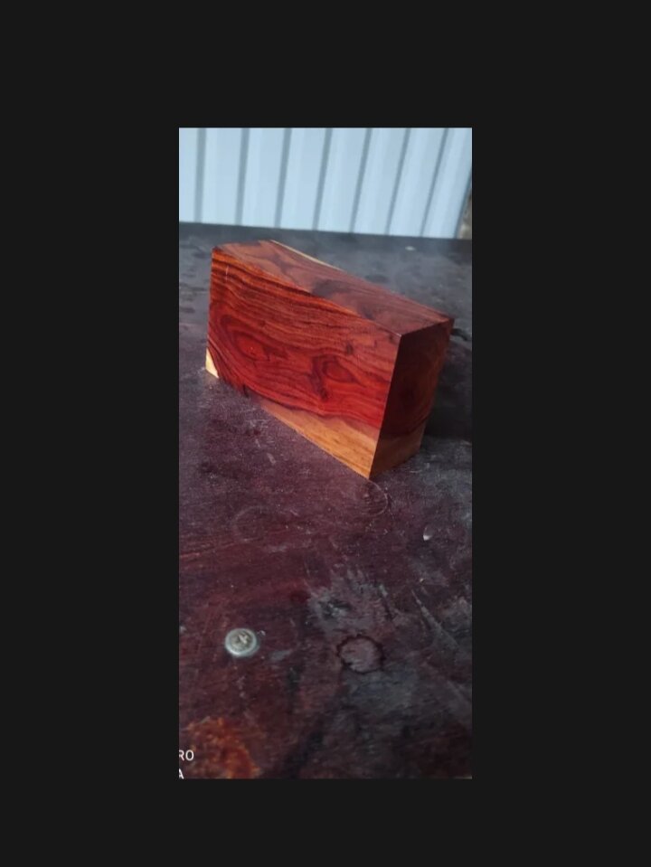 Phôi gỗ cẩm(20x8x4cm)