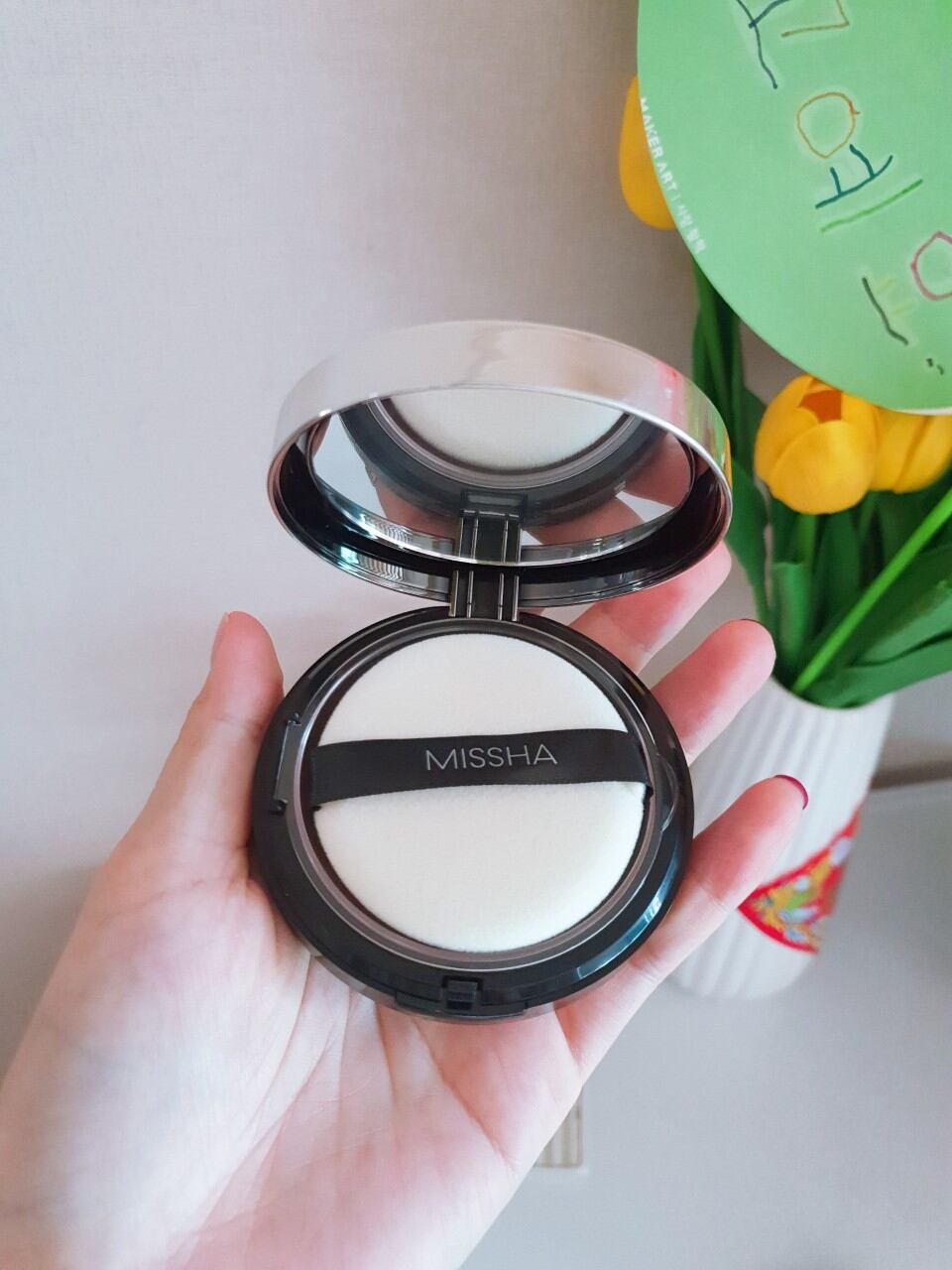 Phấn Phủ Missha Pro Touch Powder Pact SPF25/PA+++ Tone 21,23[Đủ bill]
