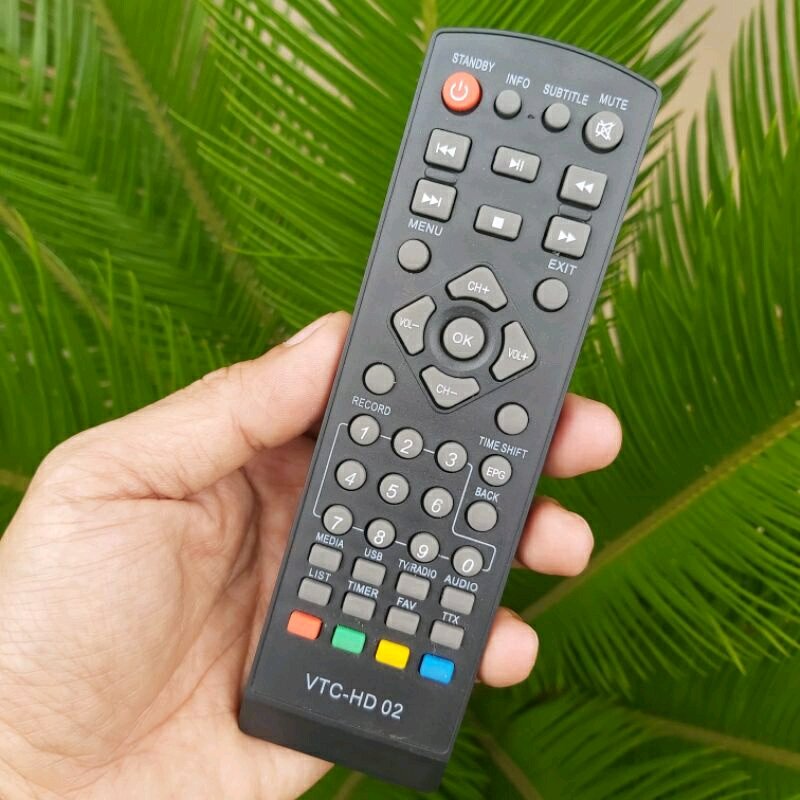 Remote điều khiển đầu thu vệ tinh Vsat hd02