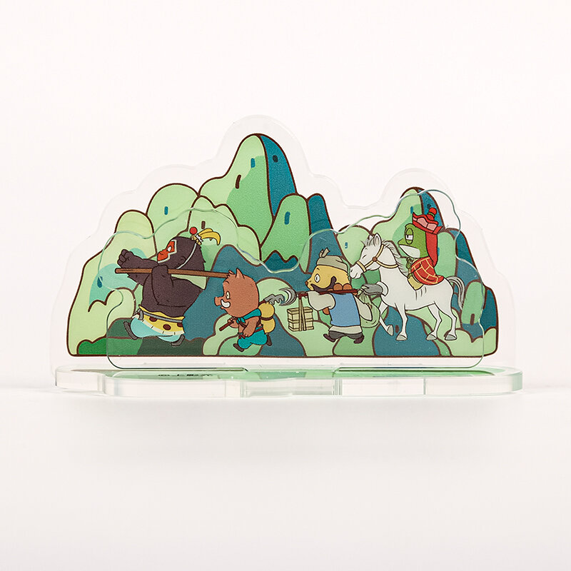 Magnezie Acrylic Luffy the Useless Pirate Acrylic Magnet Fridge Magnet Creative Small Monster Decora