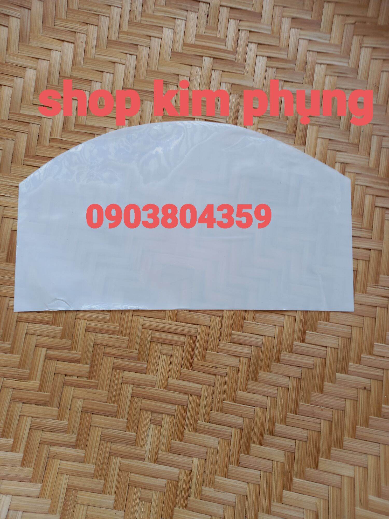Màng co nắp 110 màu sữa .1 ký