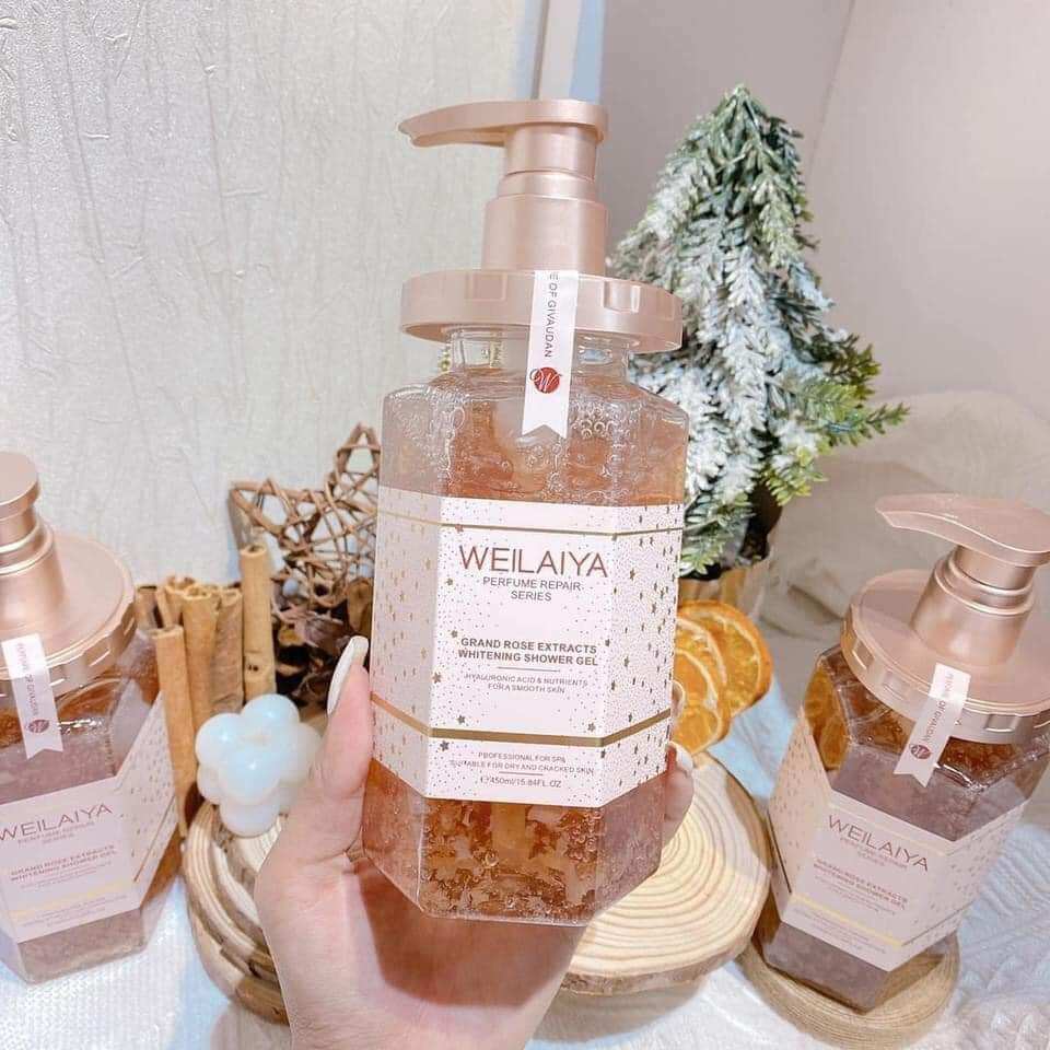 sữa tắm trắng da Weilaiya chính hãng ( chai 450ml )