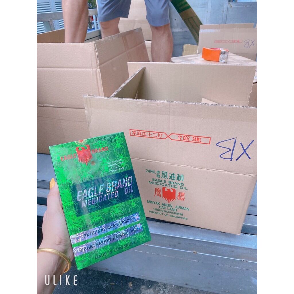 DẦU GIÓ XANH SINGAPORE 24ML.