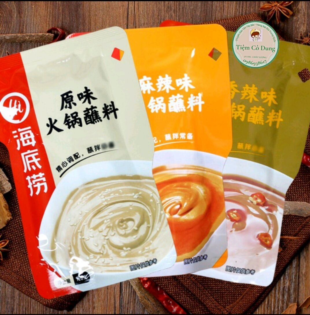 Sốt chấm lẩu hadilao đậu phộng  120g