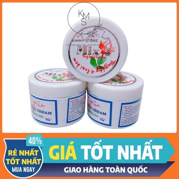 kem mix4 tuyết lan ( kem mix 4 ) lẻ hũ 60gram