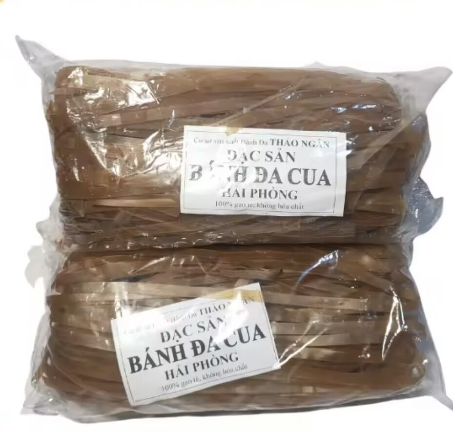 Bánh đa cua Hải Phòng - đặc sản miền Bắc -gói 500g