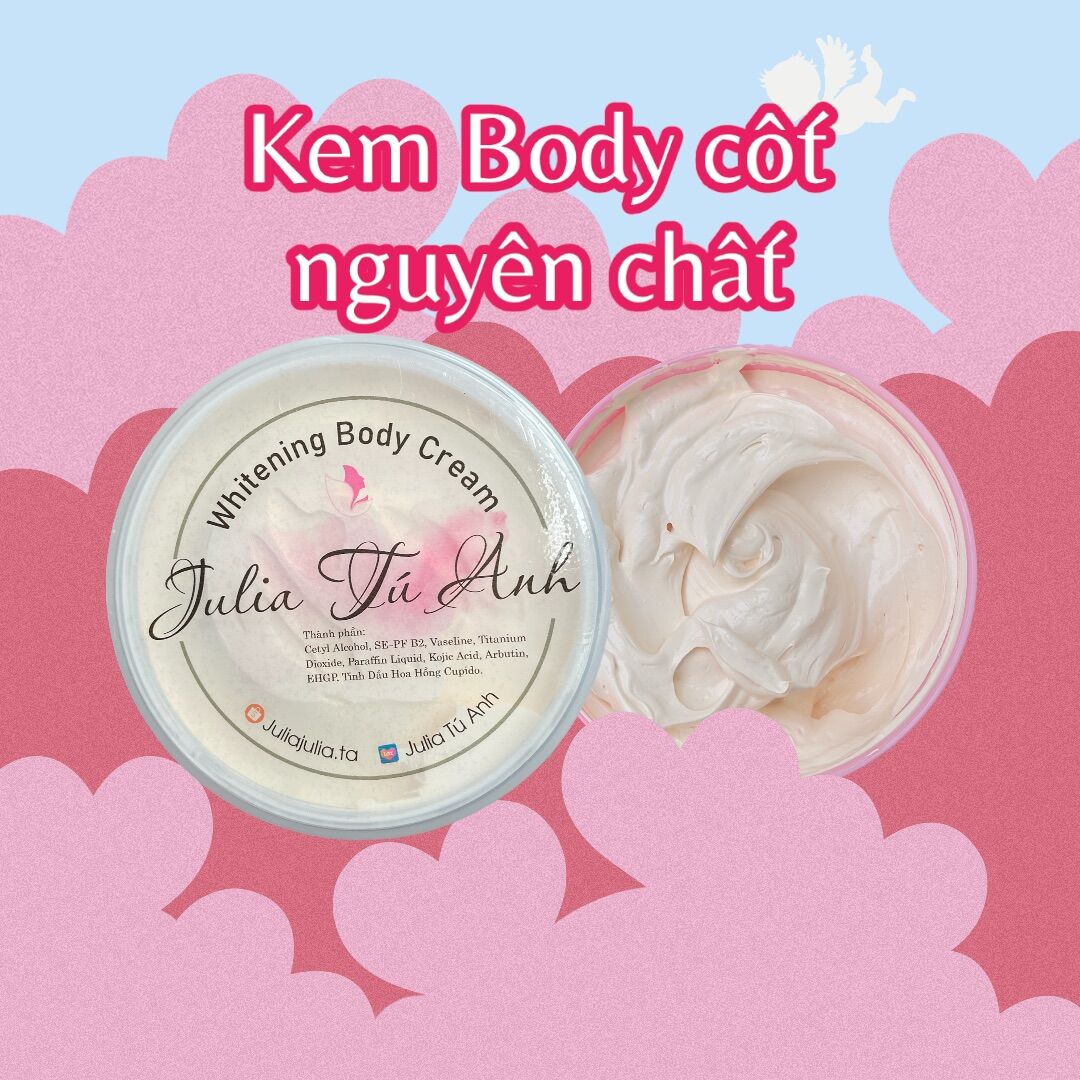 500gr kem body cốt dầu trắng da