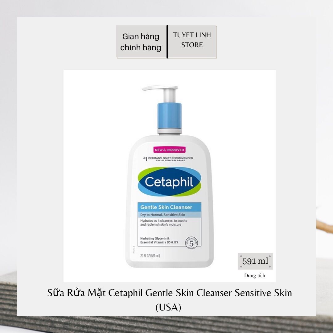 Sữa Rửa Mặt Dịu Nhẹ Cetaphil Cleaser (125ml-237ml-473ml-500ml)