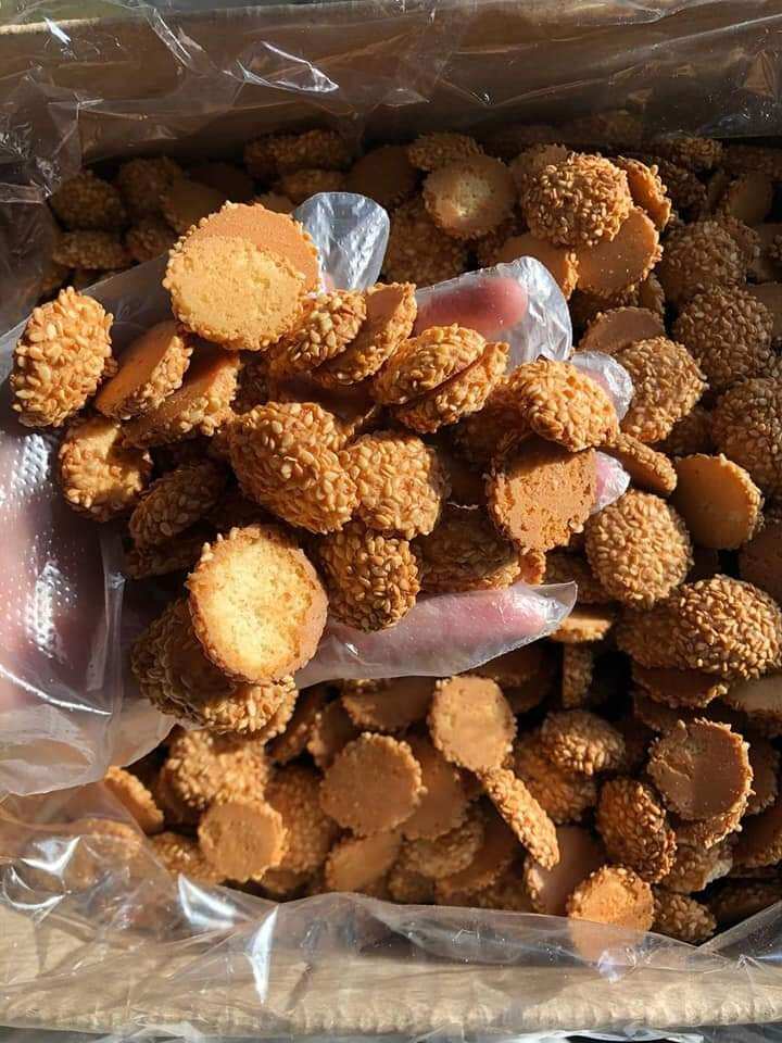 Bánh trứng nhện mè 500g
