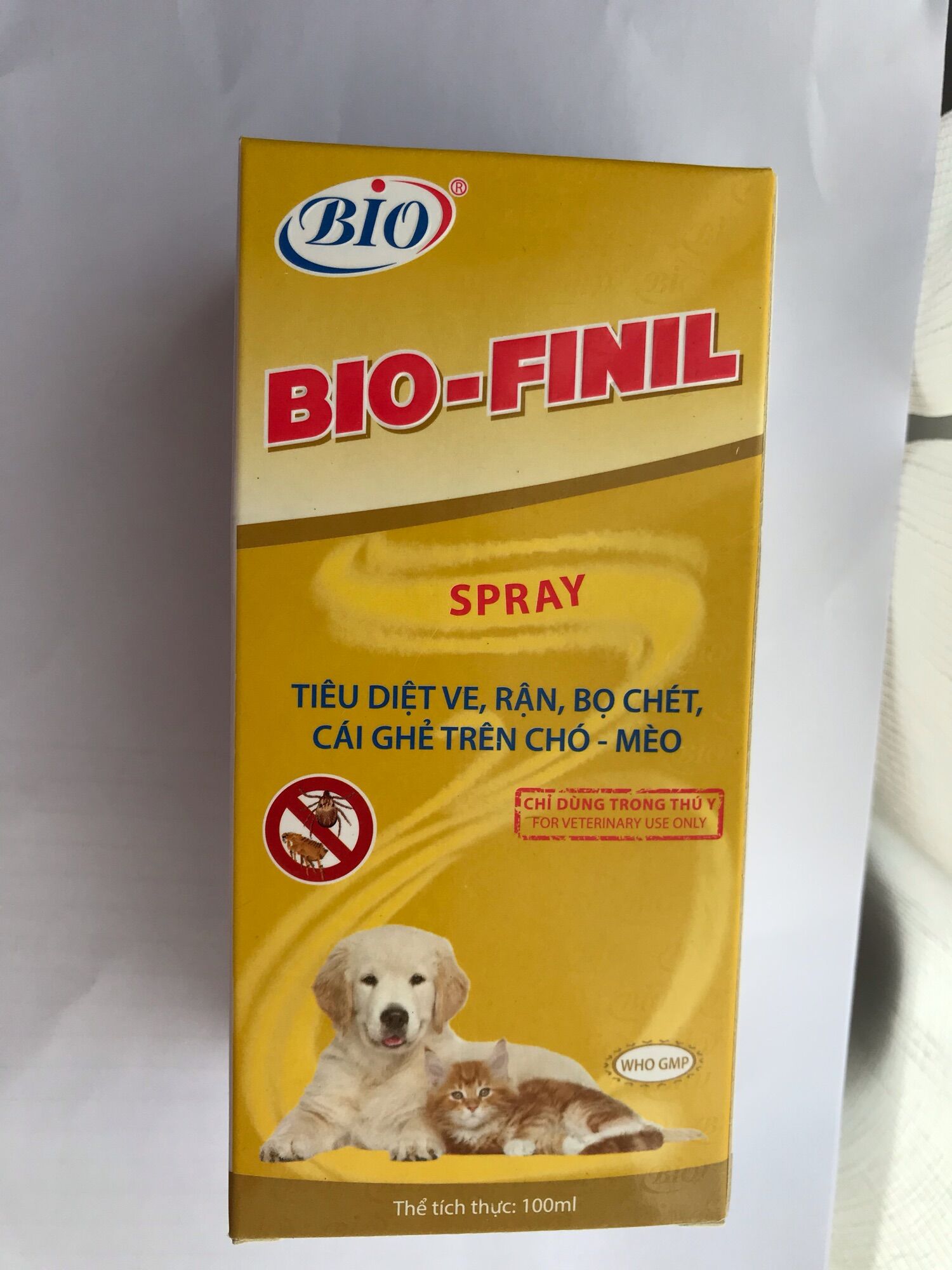 [HCM]BIO FINIL DIỆT VÀ PHÒNG NGỪA VE RẬN BÒ CHÉT VÀ CÁI GHẺ