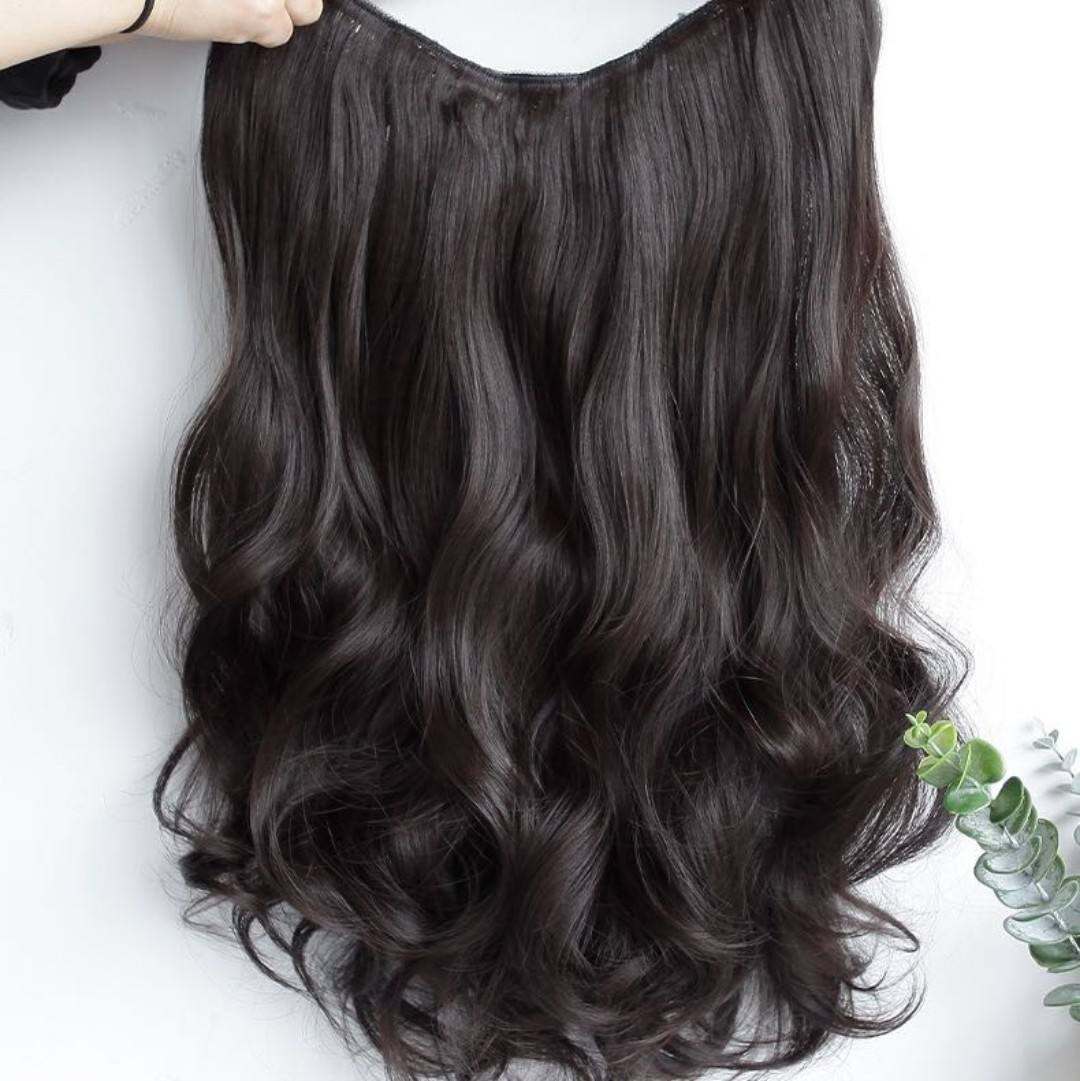 tóc giả kẹp 6 phím hqs45cm