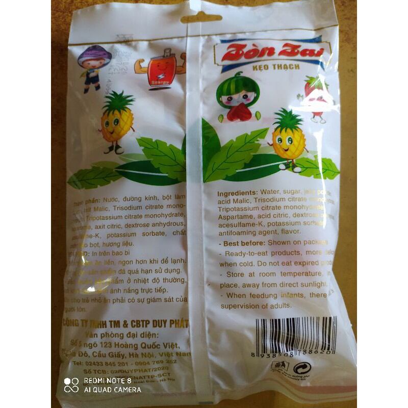 thạch zòn zai duy phát 400 gam