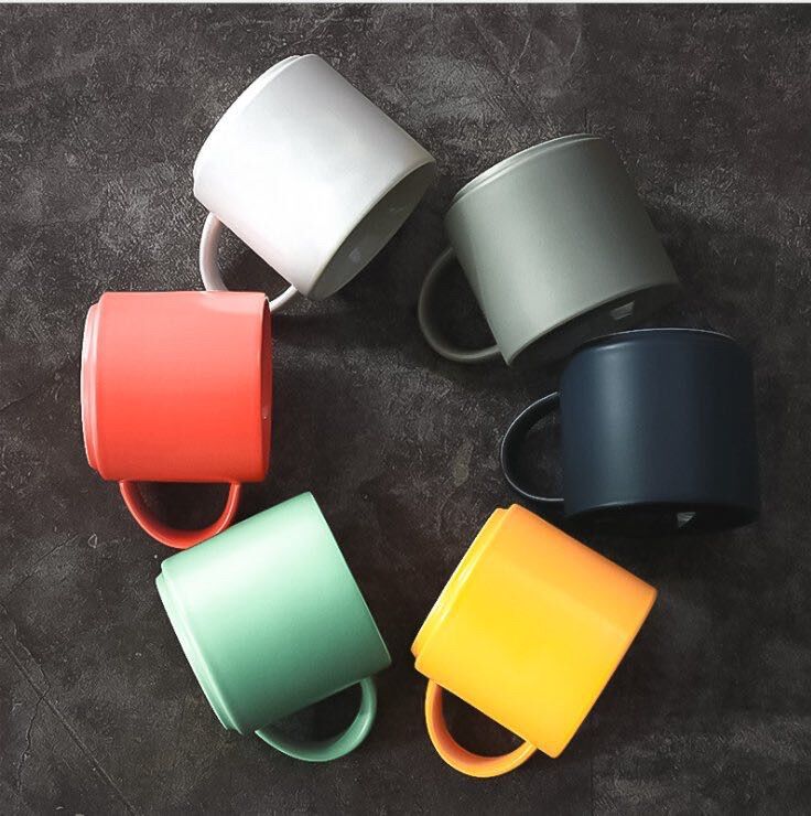 Cốc cafe sứ đơn giản cốc trà cốc nước phòng cách Bắc Âu Coffee cup Mug