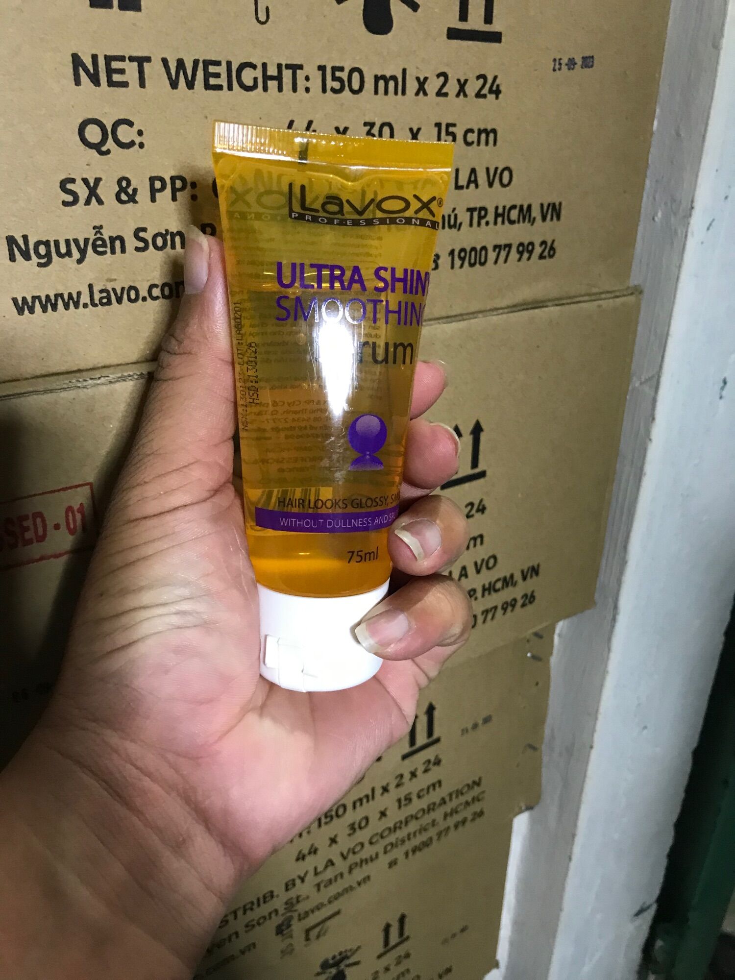 Dầu bóng típ lavox 60ml