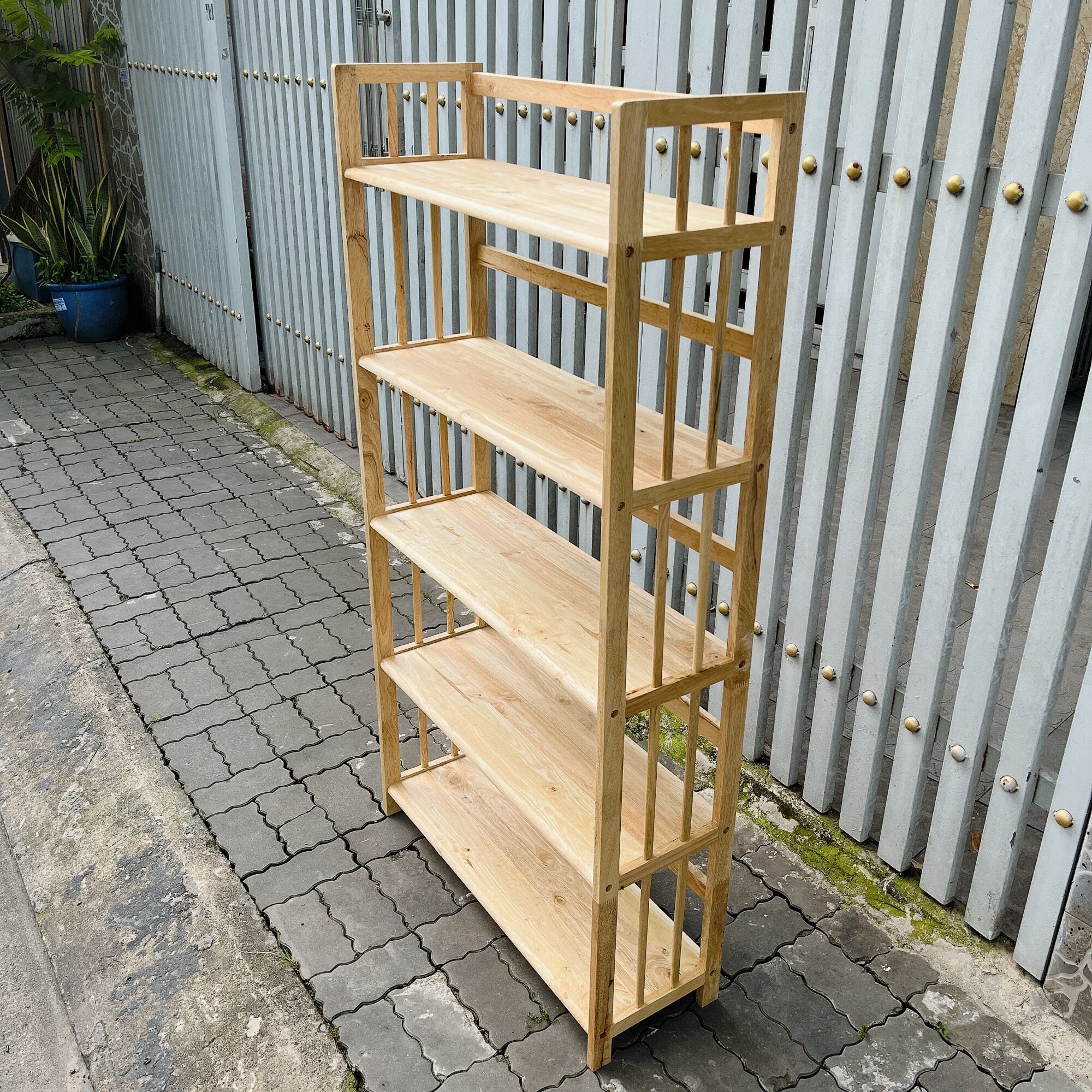 Kệ sách gỗ 5 tầng rộng 100cm