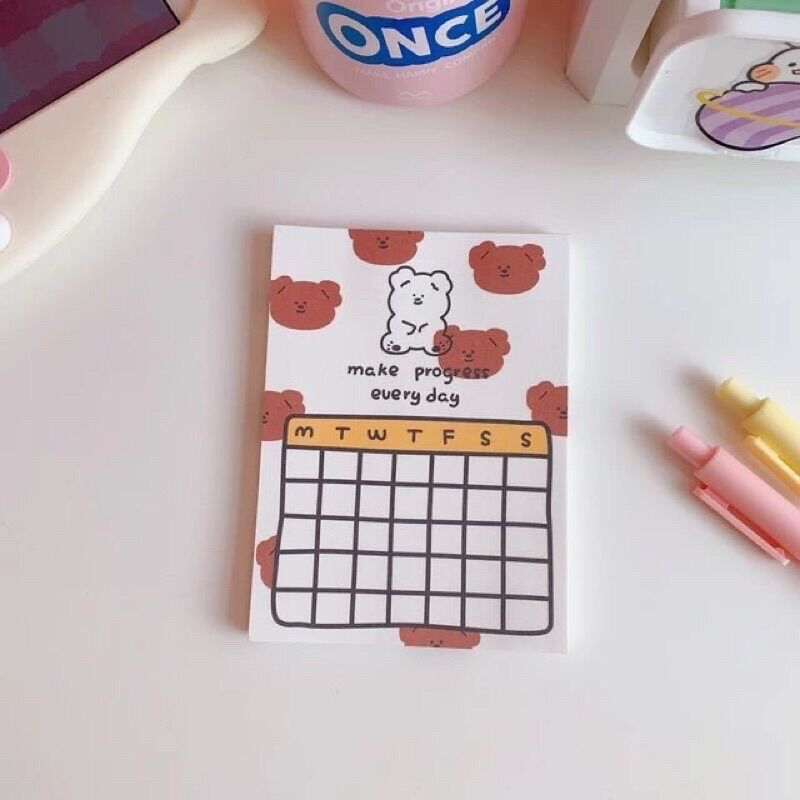 Giấy note Cha.Man cf / cherri