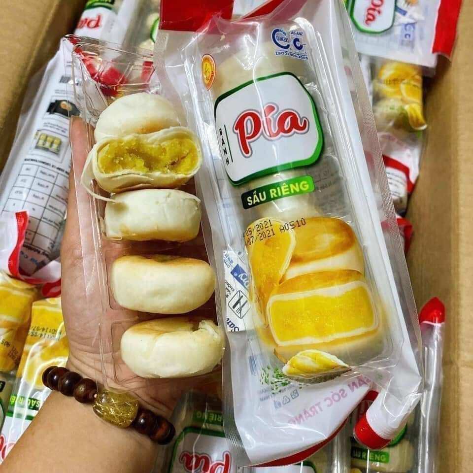 Combo 2 gói Bánh pía mini sầu riêng tươi Lương Trân ăn là Nghiền
