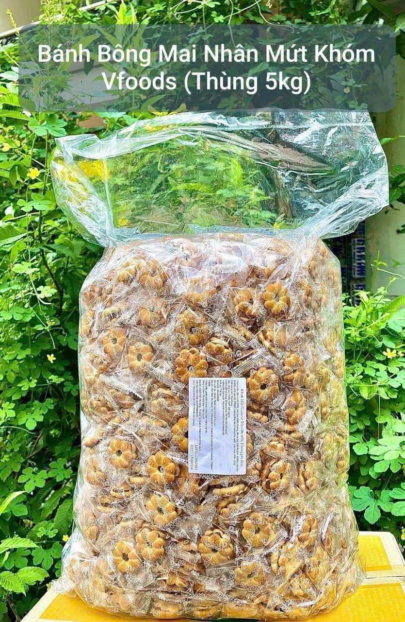 BÁNH KHÓM HOA MAI THÁI LAN túi 500gr