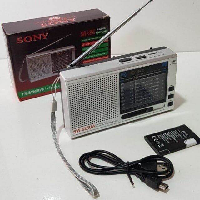 Đài chạy thẻ nhớ và bắt sóng FM siêu nhạy SW515 .Hàng chính hãng BH 12 tháng