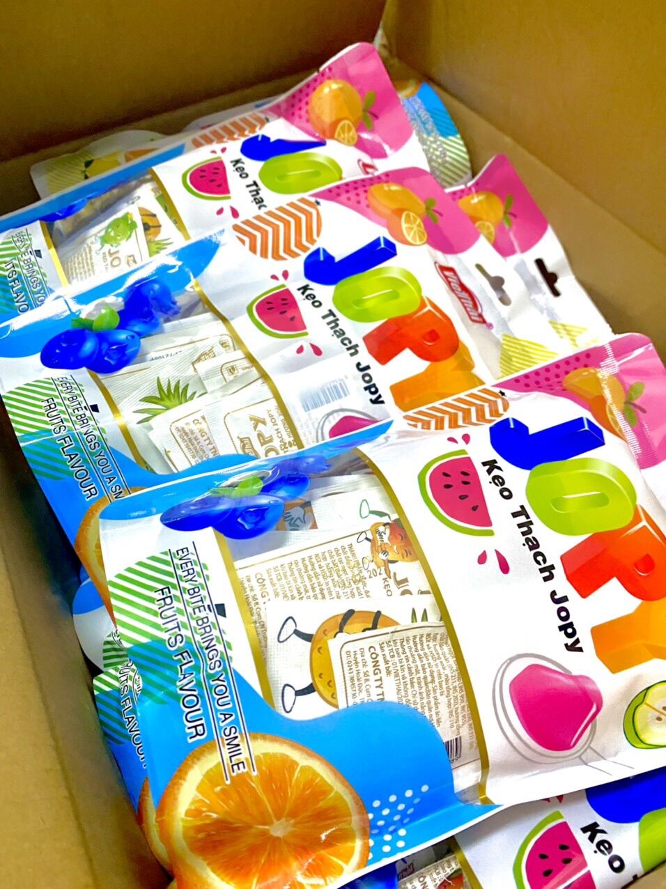 THẠCH TRÁI CÂY JOPY VIỆT THÁI 350GR