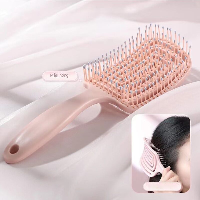 Lược chải thư giãn massage da đầu gỡ rối tạo kiểu tóc nhanh
