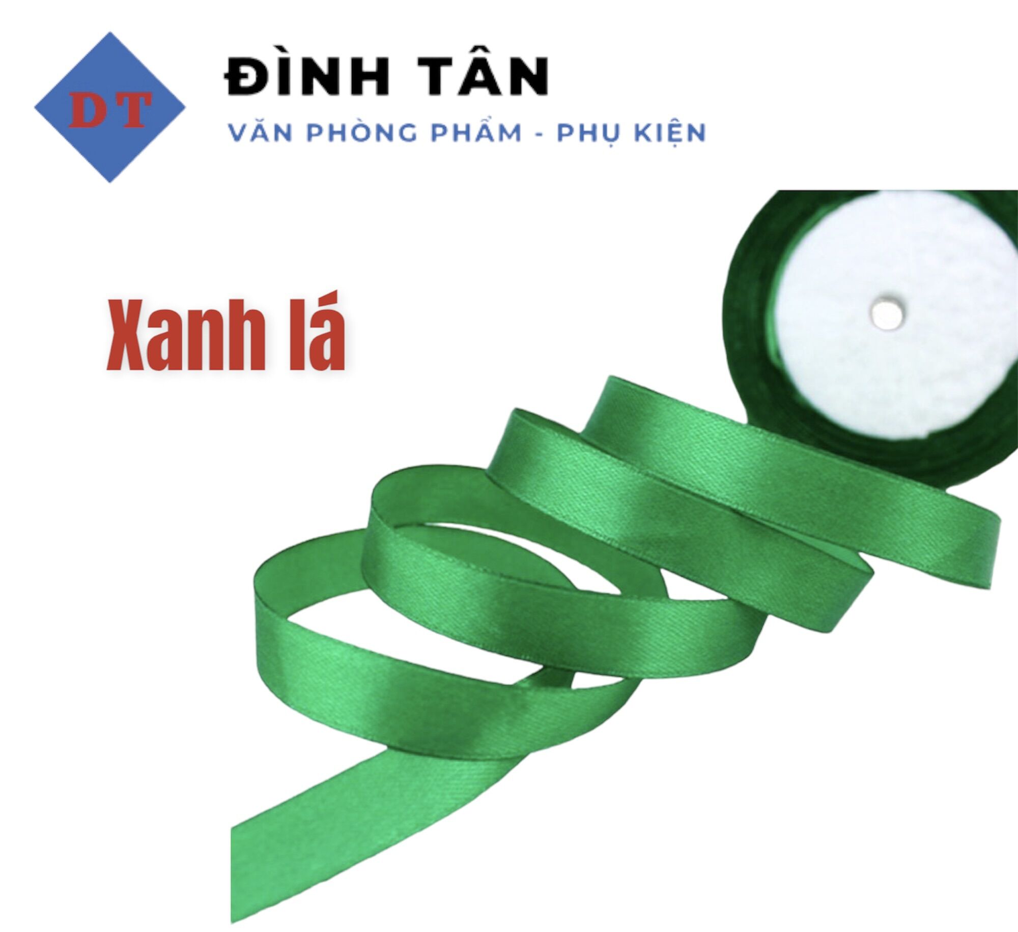 Cuộn Ruy Băng Lụa 1cm Dùng Để Trang Trí Gói Quà