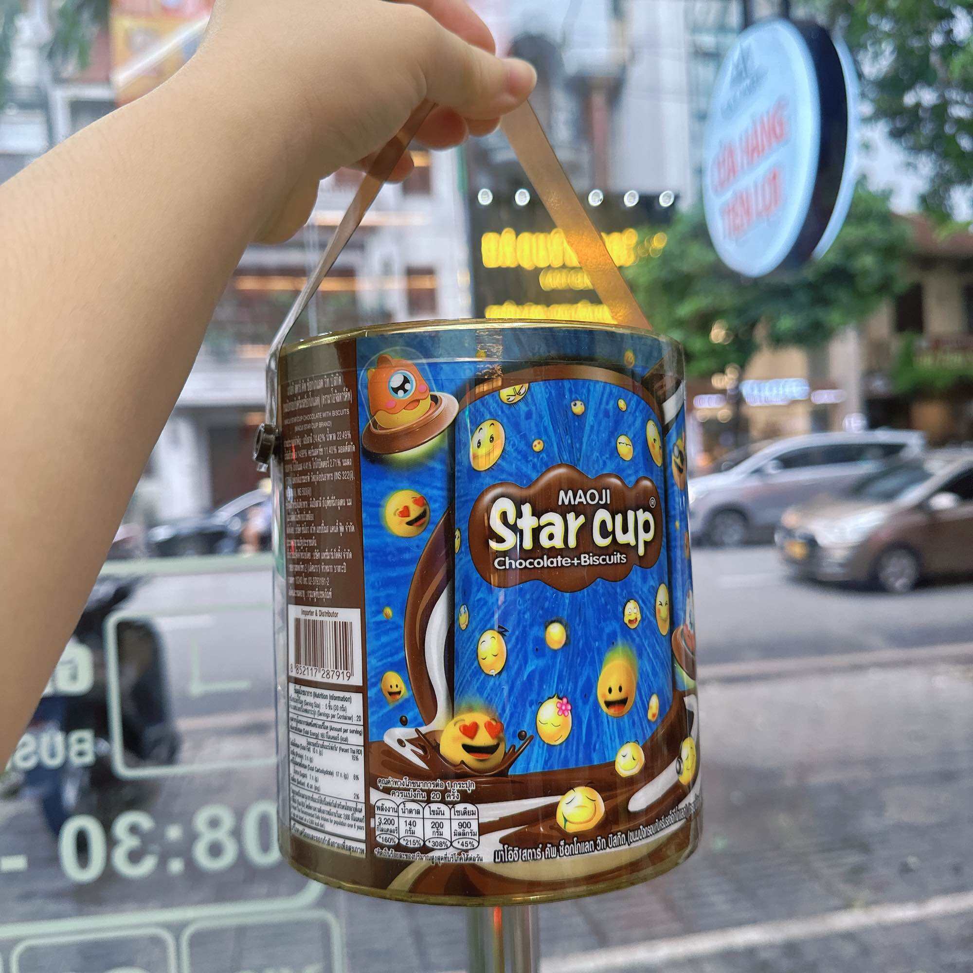 KẸO SOCOLA STAR CUP HỘP 100 HŨ