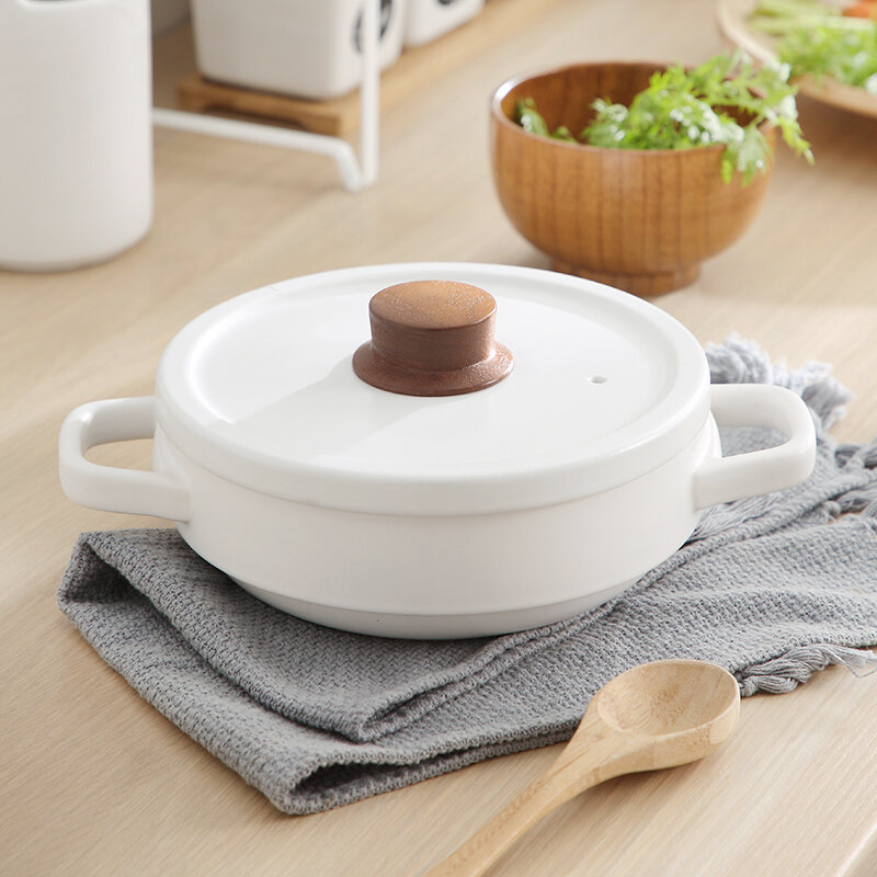 Nồi Đất Niêu Gia Dụng Kiểu Hàn Nhật Leshi Nồi Hầm Minh Hỏa Bếp Ga Nồi Đất Nhỏ Dùng Gas Chuyên Dụng Chịu Nhiệt