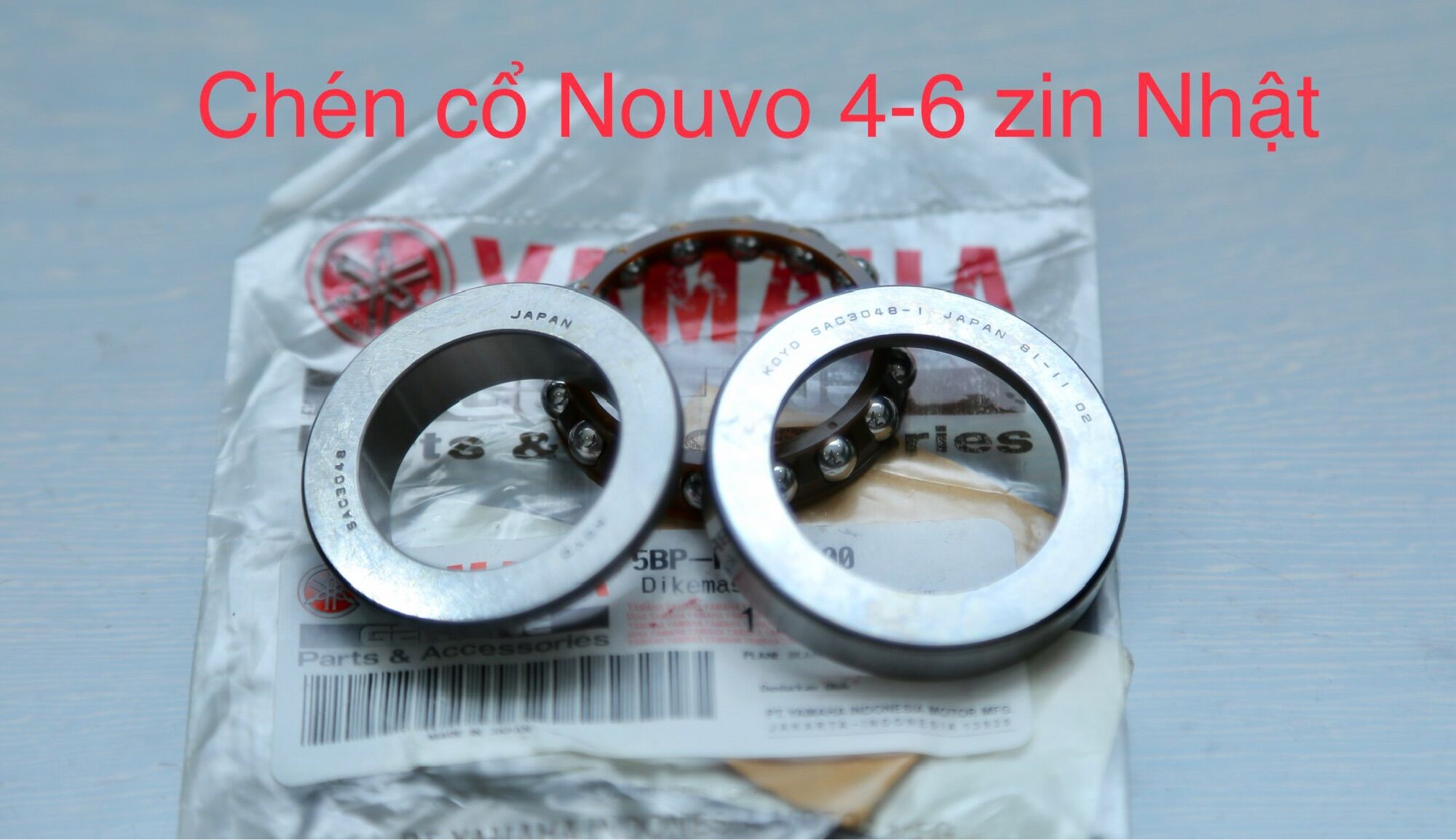 Bộ chén cổ Nouvo 4-6 Nhật zin chính hãng