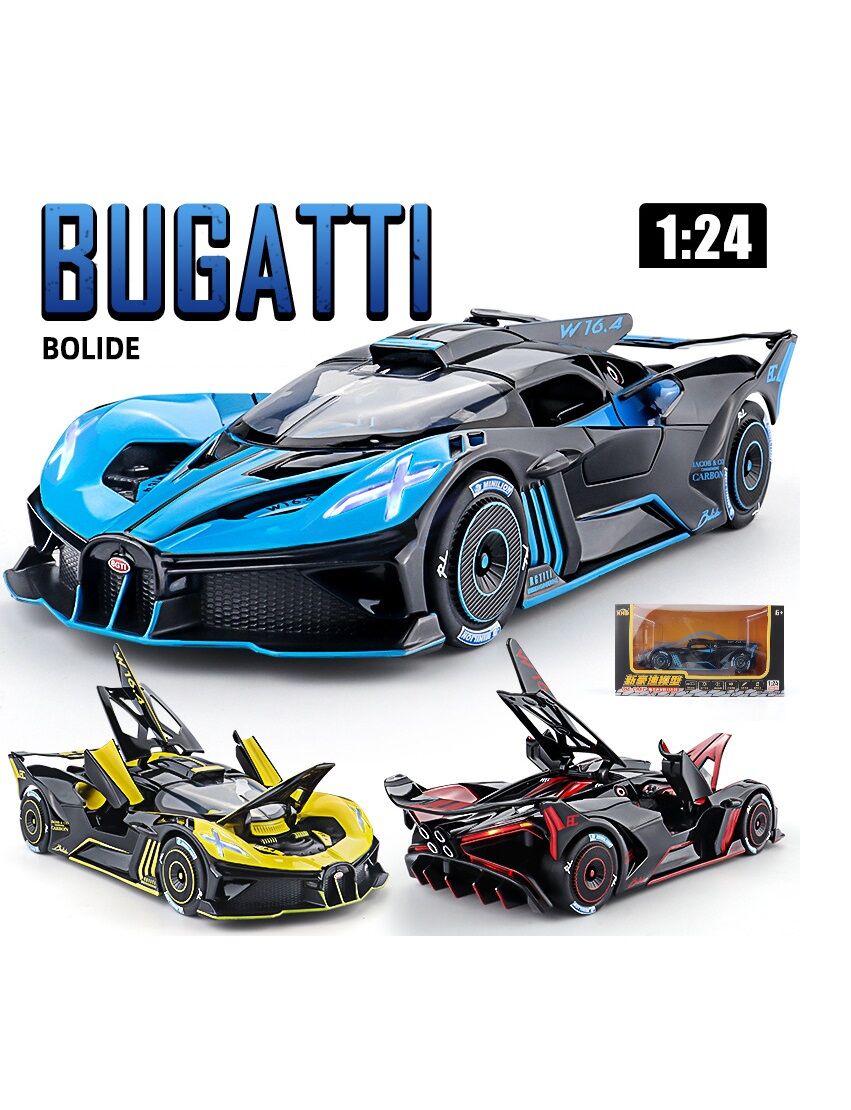 Mô hình xe kim loại tỷ lệ 1:24 Bugatti Bolids