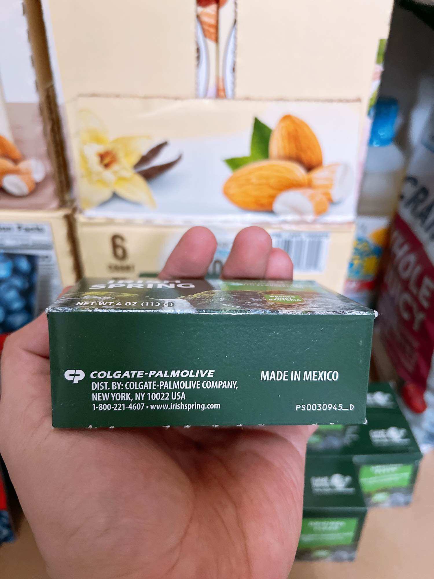 Xà bông cục Irish Spring Original Clean 113g Mỹ.