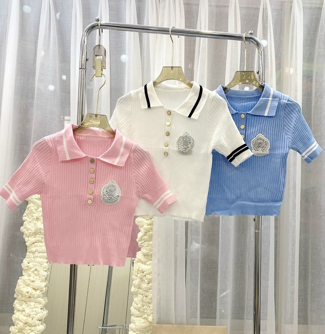 ÁO  thun len  HÀNG QC ,,PHOM CHẤT SỊN SÒ ,,,MÃ 32DS