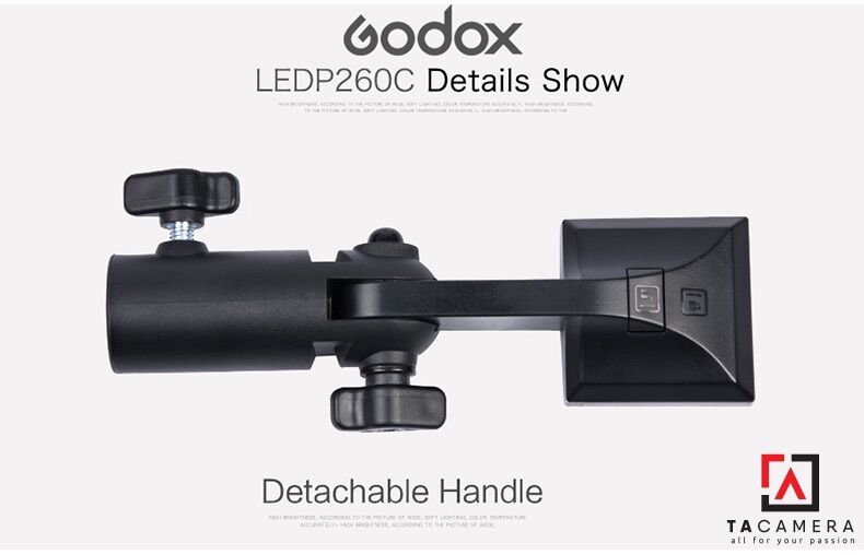 Đèn LED Godox P260C - Tặng Cục Nguồn