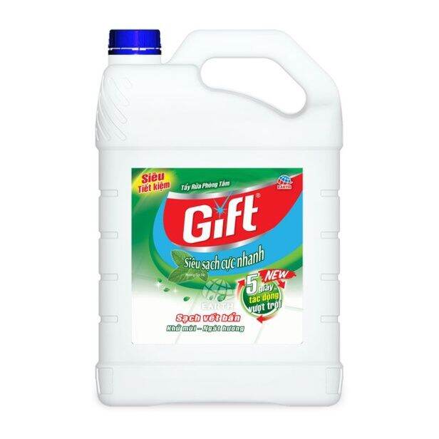 Nước tẩy rửa nhà tắm gift 3.8kg đậm đặc