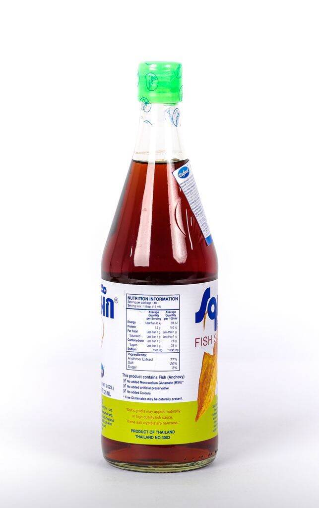 Nước Mắm Nhãn Cá Mực 725ml - Nhập khẩu Thái Lan