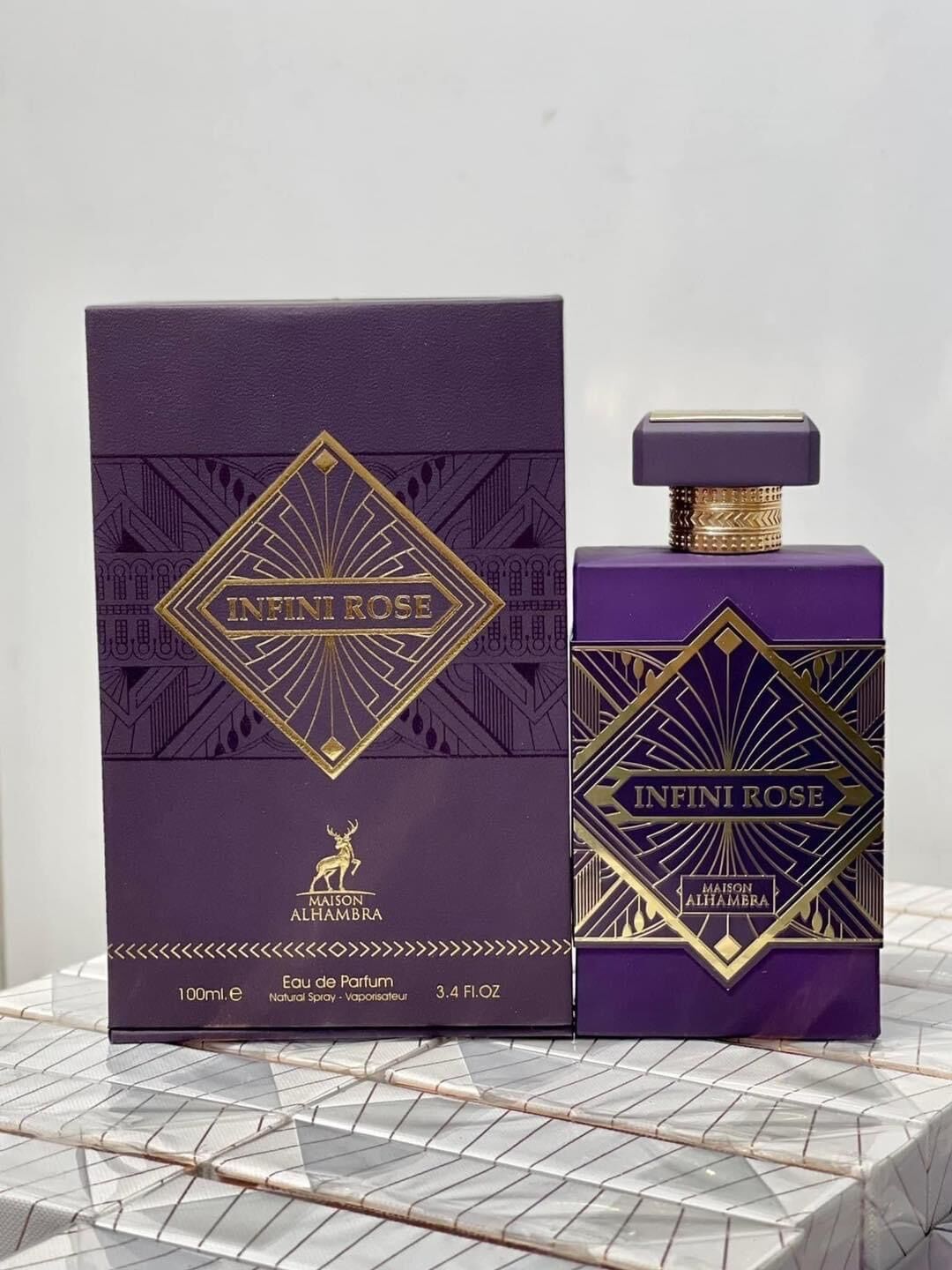 Nước hoa Unisex Maison Alhambra Infini Rose EDP 100ML