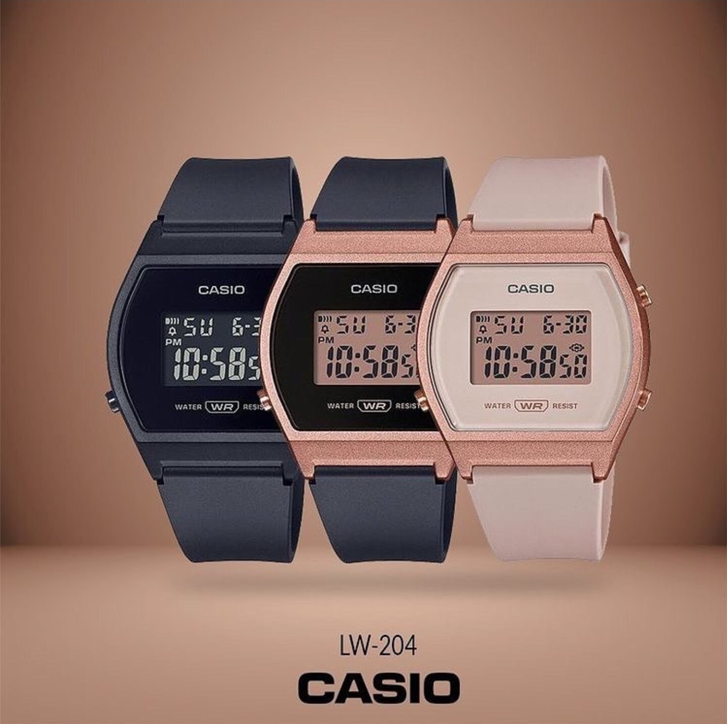 Đồng hồ nữ lw-204 chính hãng casio