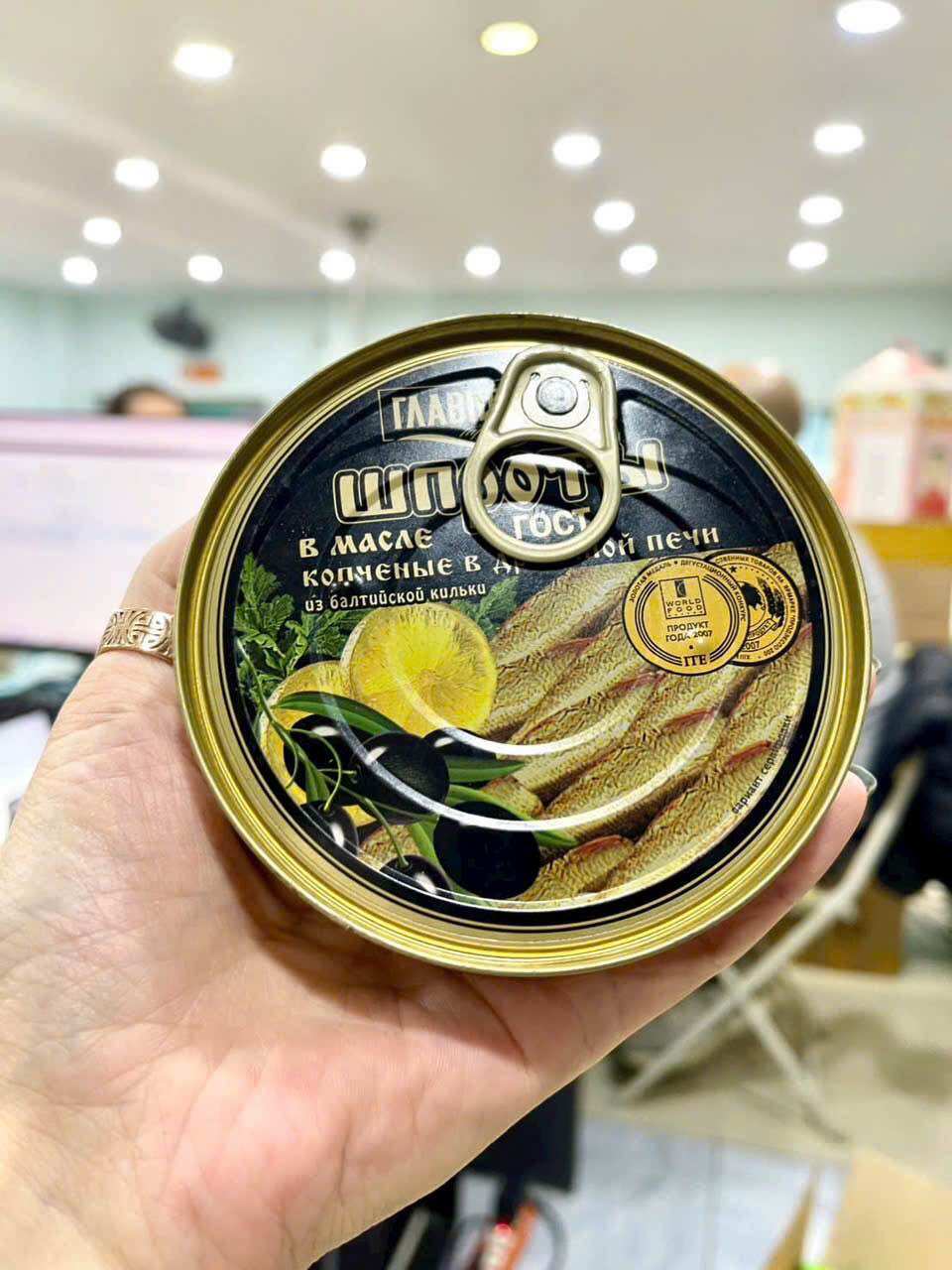 Cá trích Baltic 160g Glavproduct