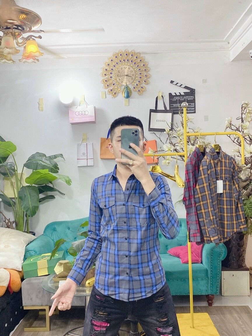 Sơ Mi Kẻ BBR Hàng Siêu Cấp