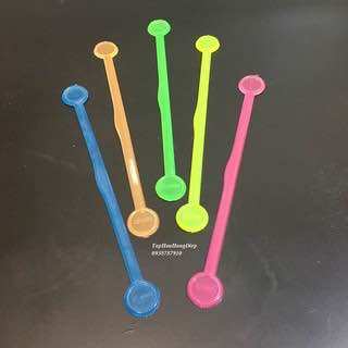 🔥Lốc 10 Cây Cạo Lưỡi Nhựa PS Thẳng (Dài 18cm)