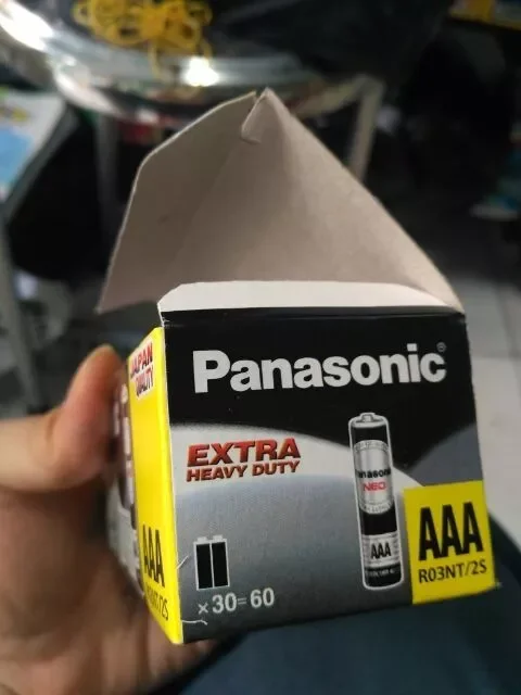 Hộp 60 Viên Pin AAA Panasonic (3A-1.5V)