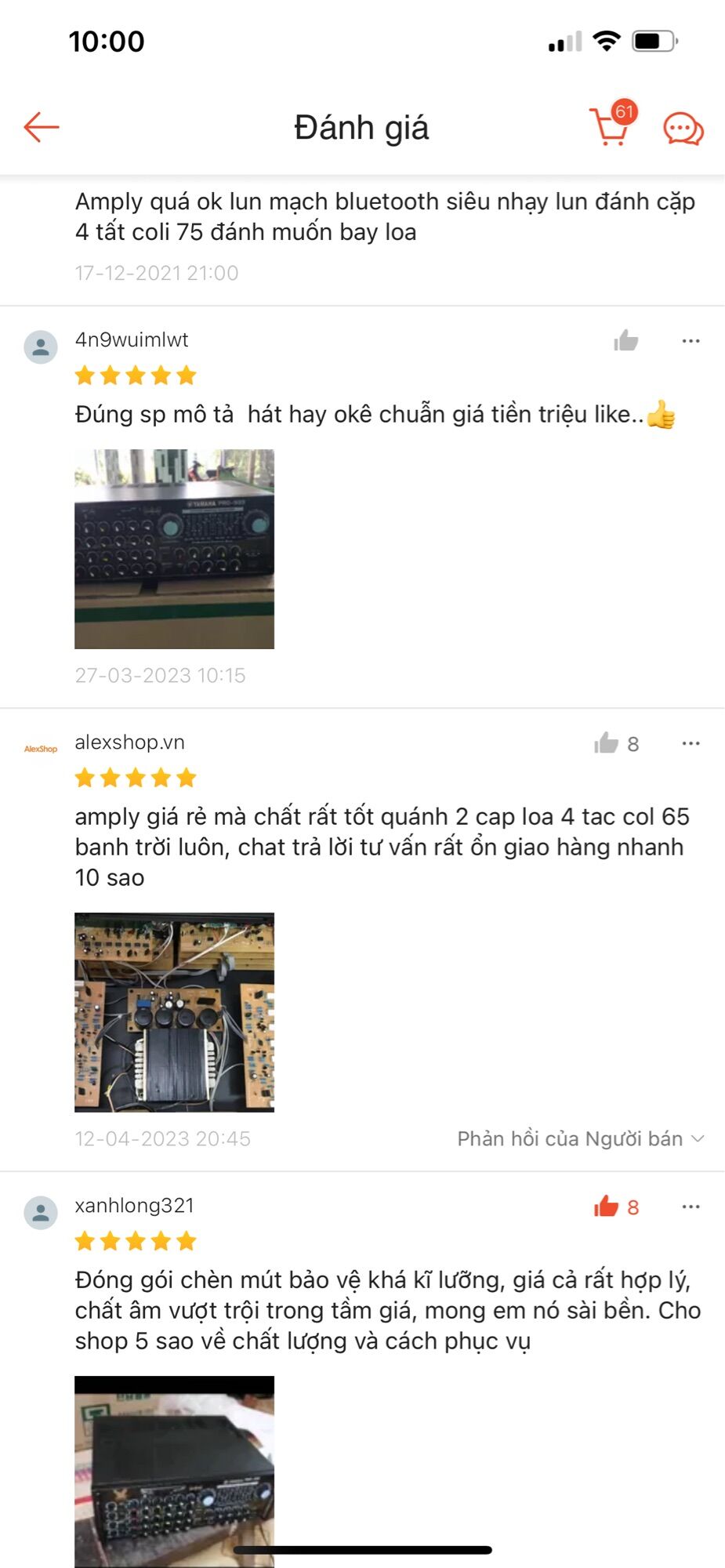 amply 93-9 16 sò lớn - bluethoot