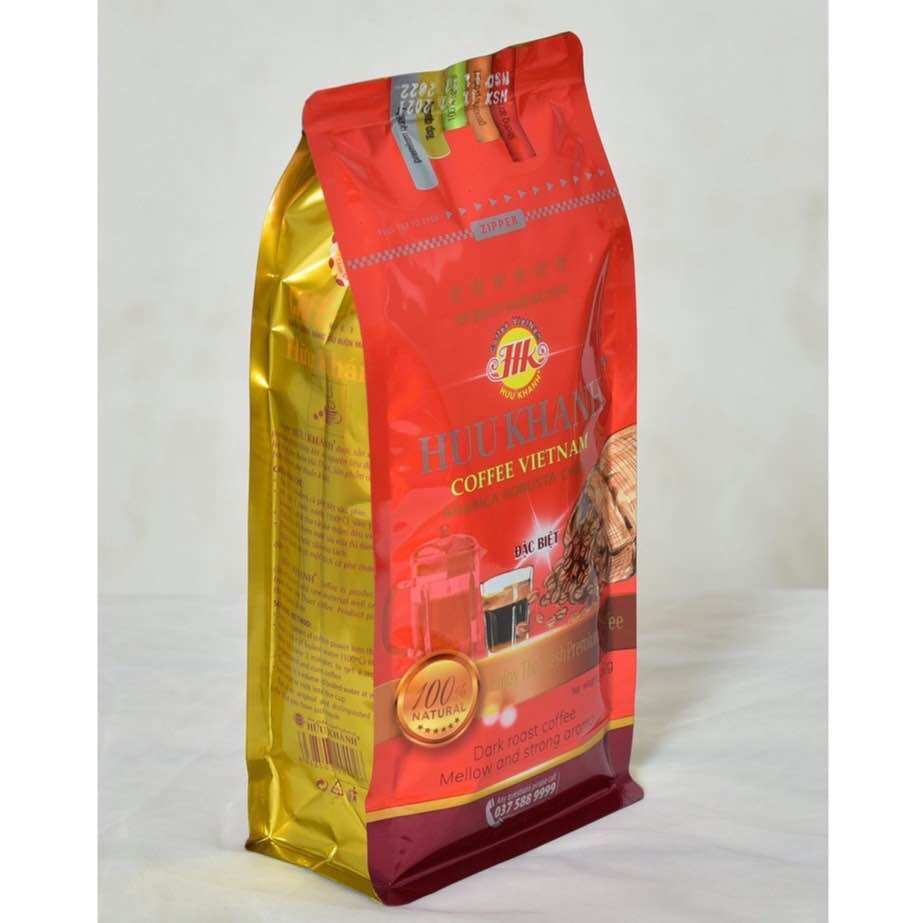 Cà phê HỮU KHÁNH ĐẶC BIỆT - HK 6SAO (bịch 500gr)