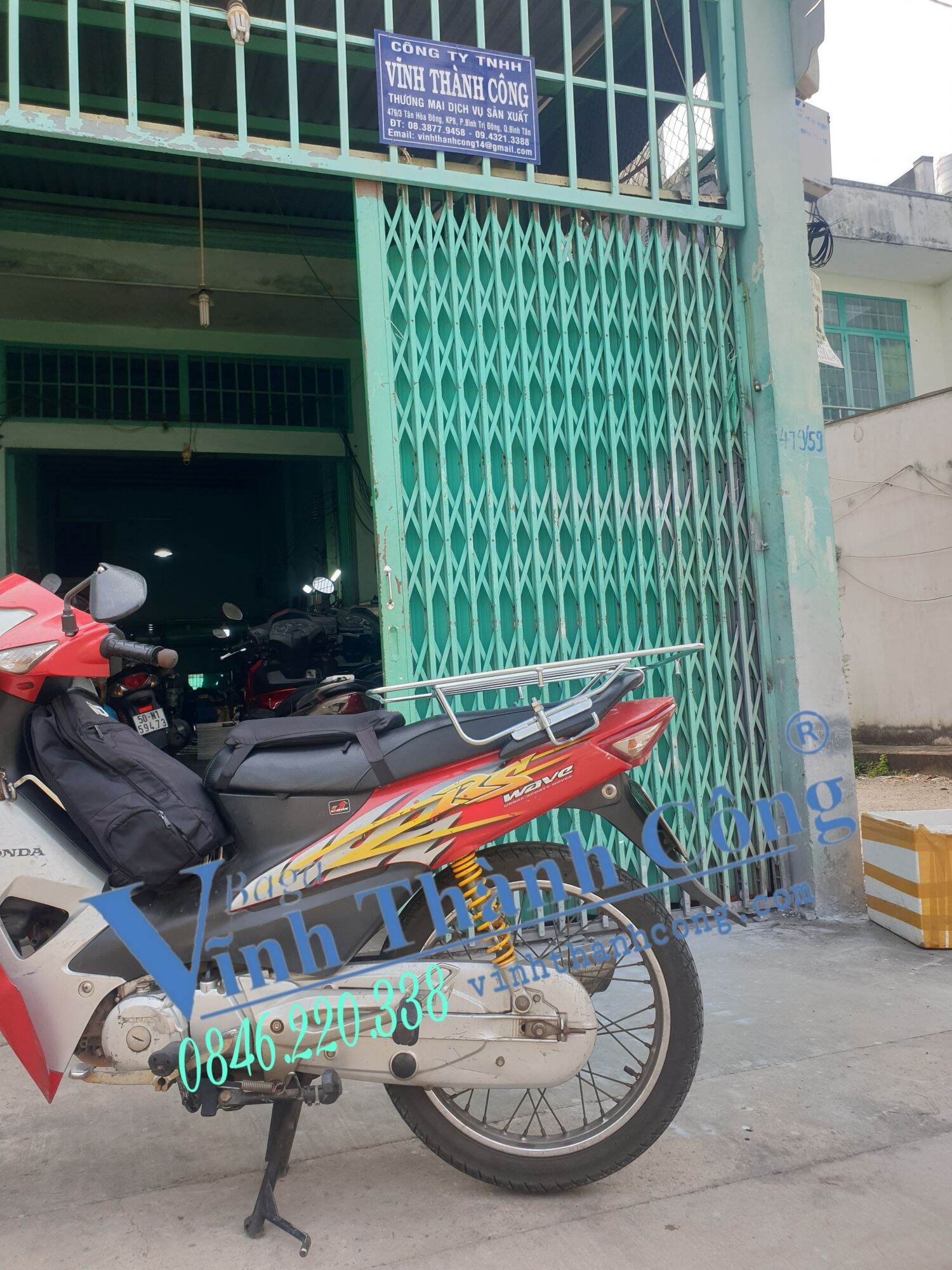 Baga chở hàng xe Wave Blade, Rs, sirius, S110
