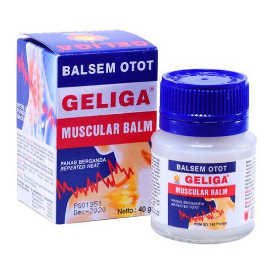 Dầu cù là lửa geliga muscular balm 40gr xoa dịu những cơn đau nhức