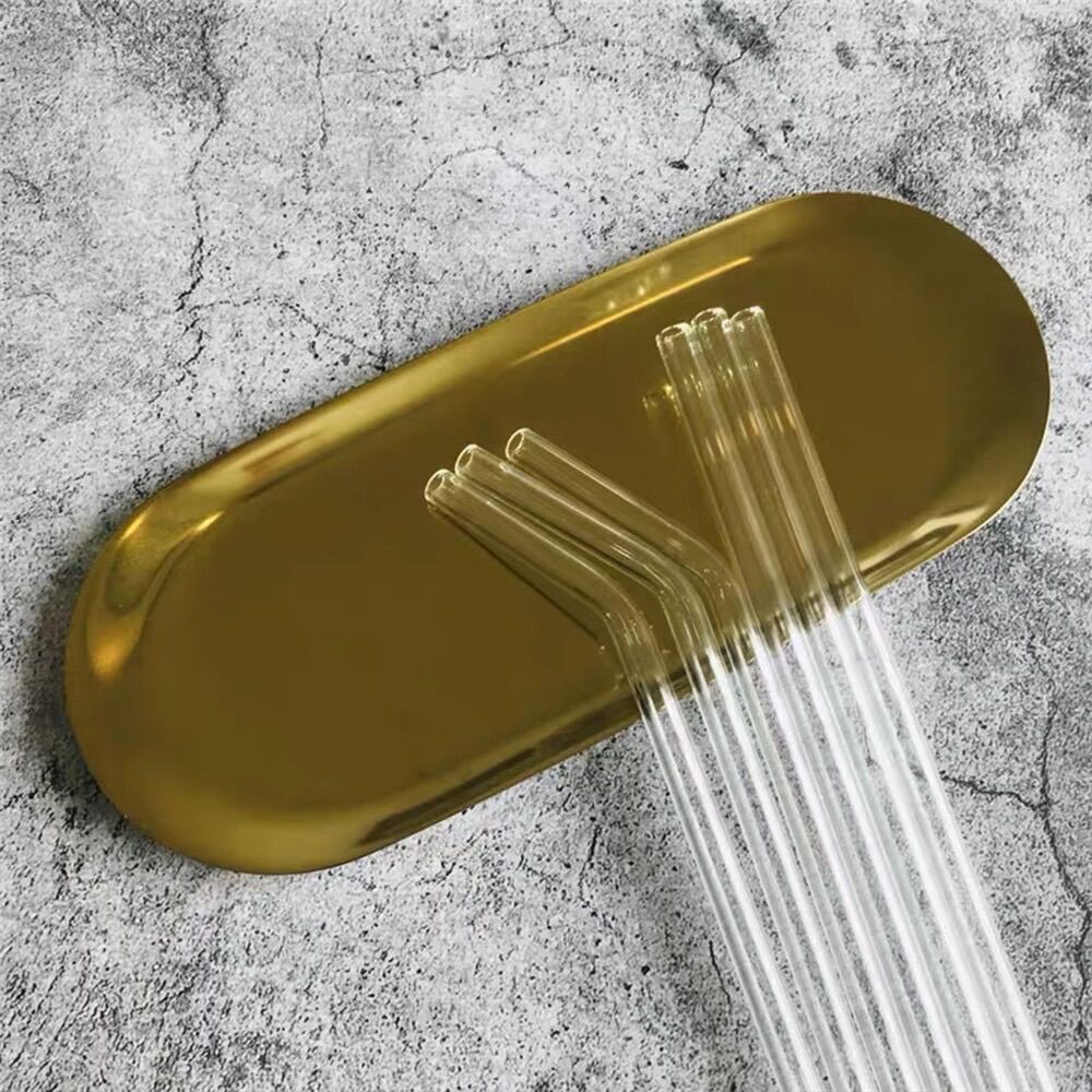 Bó 10 ống hút thuỷ tinh eco 200mm x6mm