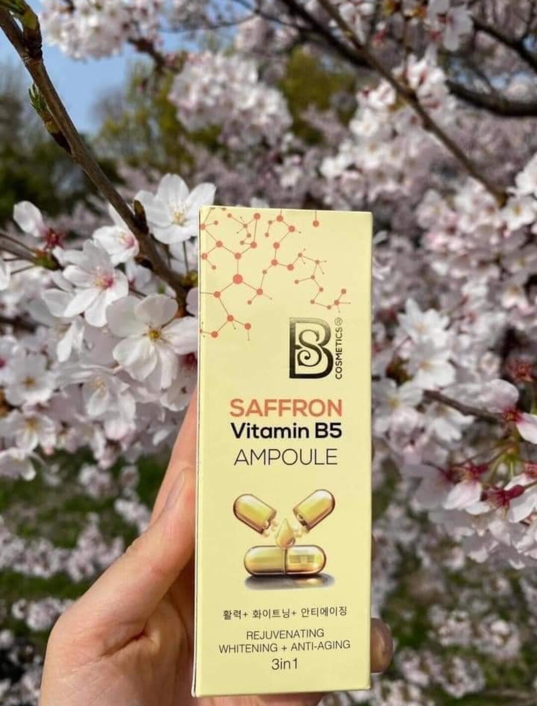 Serum Saffron Vitamin B5 Ampoule