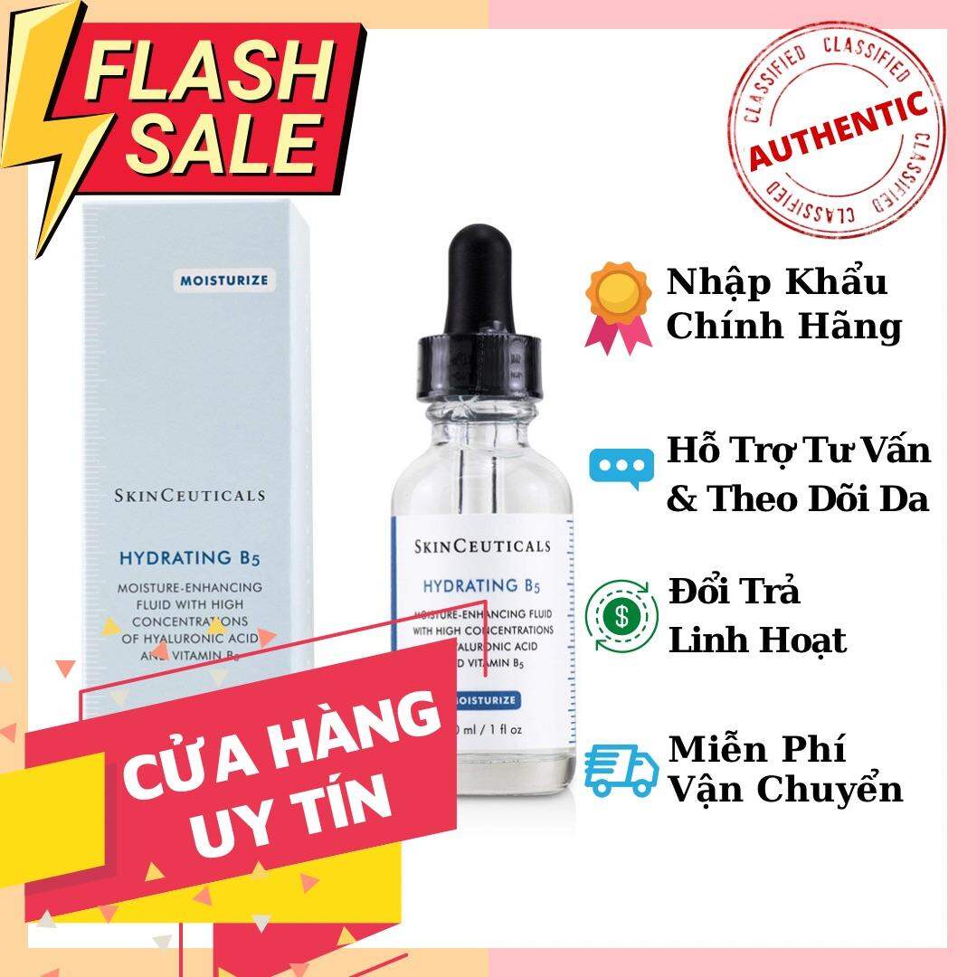 Serum B5 Skinceuticals serum cấp nước phục hồi da SkinCeuticals Hydrating B5 Gel (Bản Pháp-phù hợp da nhạy cảm,thành phần có thêm UREA,cấp ẩm tốt hơn bản Mỹ)