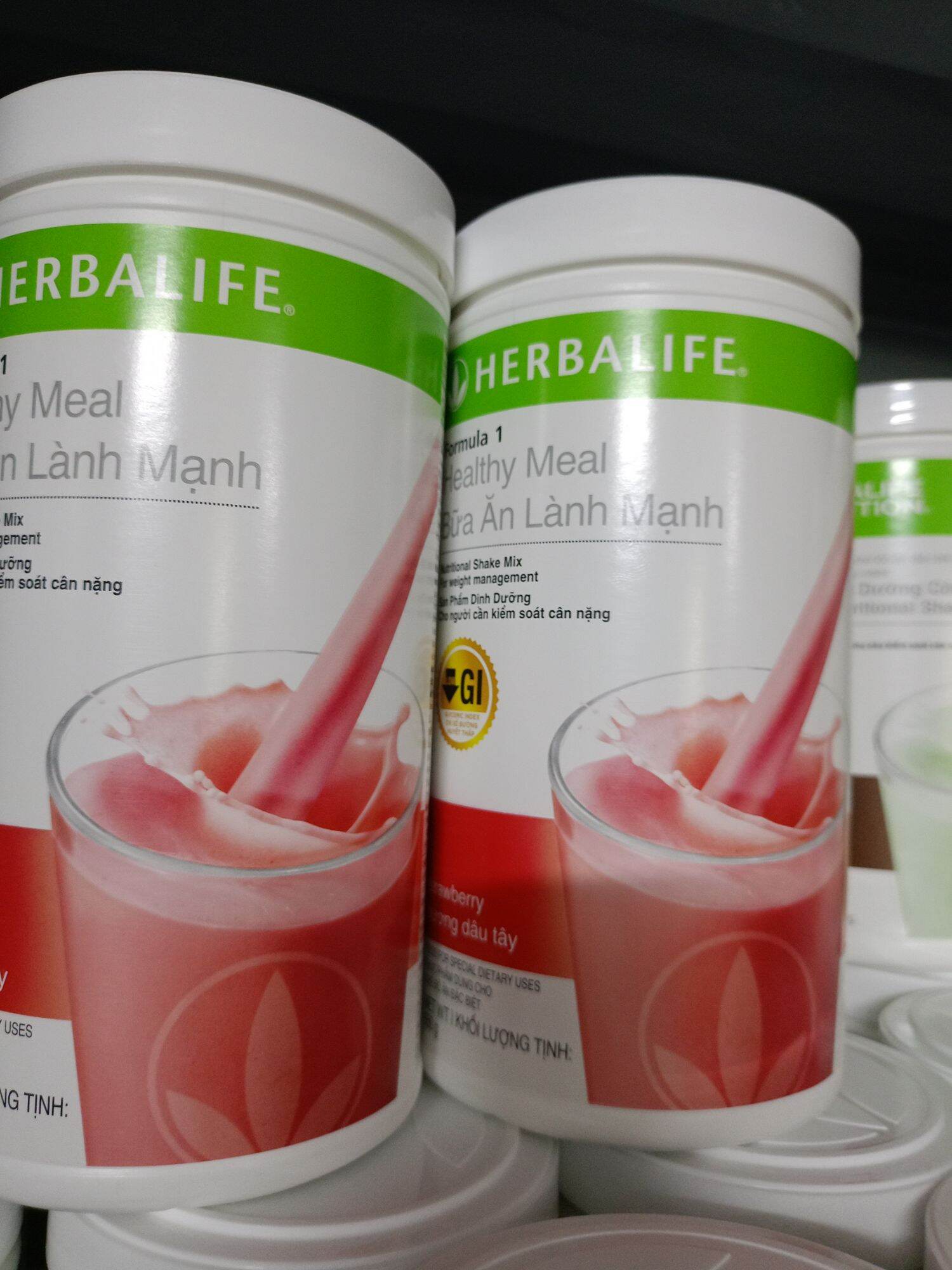 sữa F1 giảm cân vị dâu, vani, socola